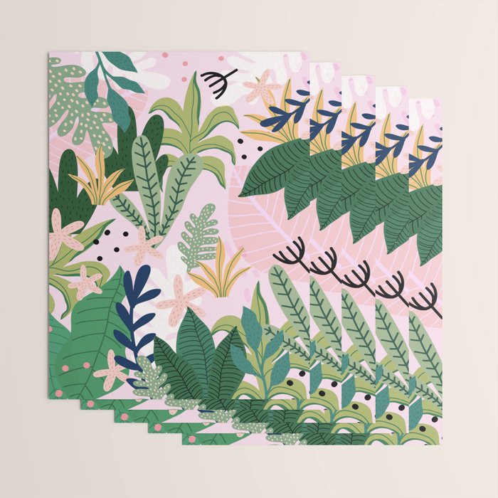 Into the jungle - sunrise Wrapping Paper Gallery Image 3