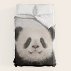 Panda Bear - Colorful Duvet Cover Gallery Image 6