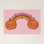 Happy Halloween Rainbow Welcome Mat Gallery Image 1