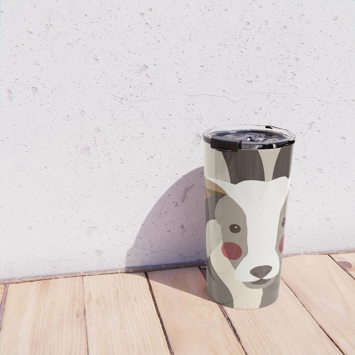 Jacob Sheep Animal Portrait Travel Mug Gallery Image 4