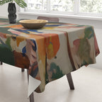 Equestrian Elegance in Color Tablecloth Gallery Image 3