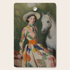 Equestrian Elegance in Color Cutting Board Gallery Image 1