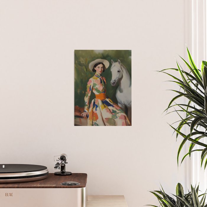 Equestrian Elegance in Color Poster Gallery Image 2