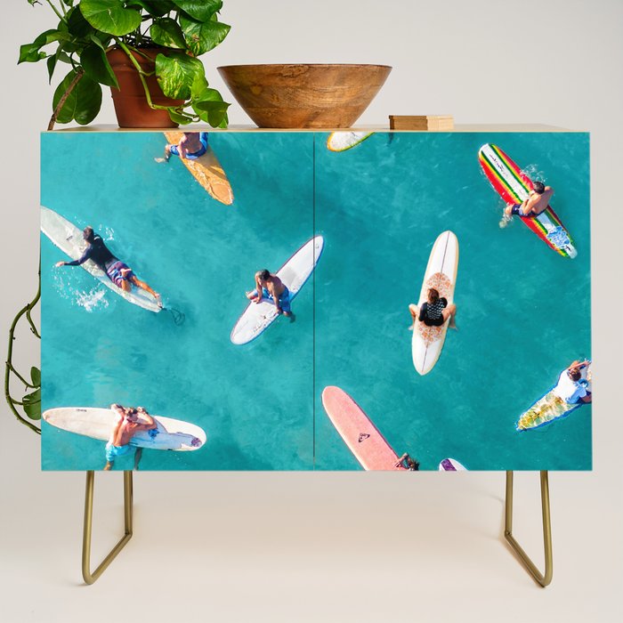 Surfers Traffic Jam Credenza Gallery Image 1