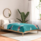 Surfers Traffic Jam Comforter Gallery Image 2