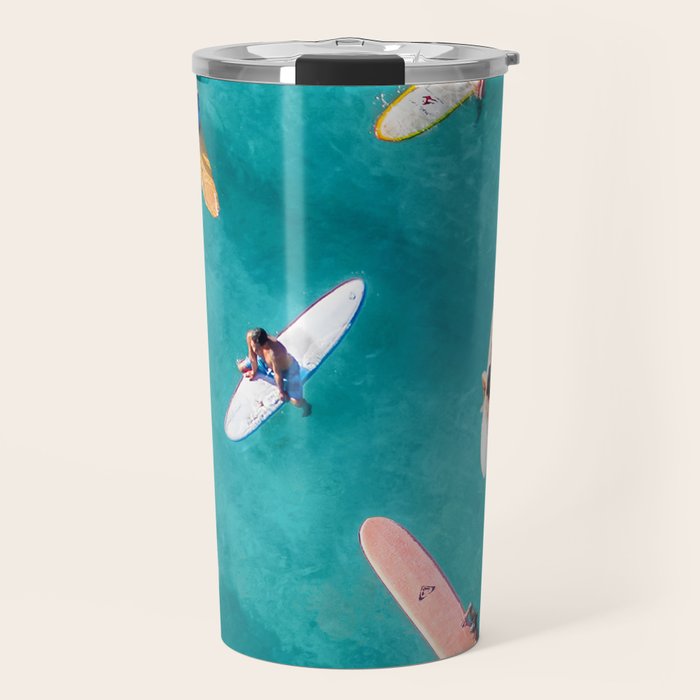 Surfers Traffic Jam Travel Mug Gallery Image 1