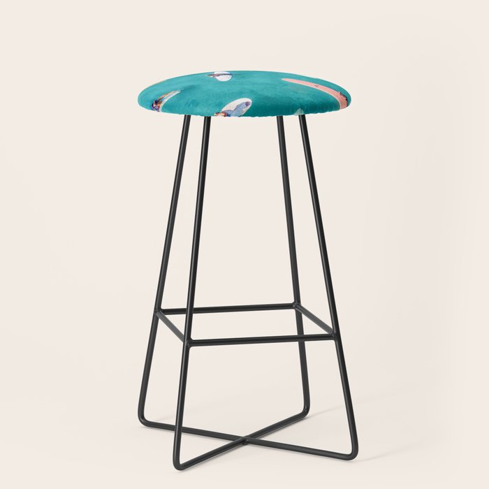 Surfers Traffic Jam Stool Gallery Image 1