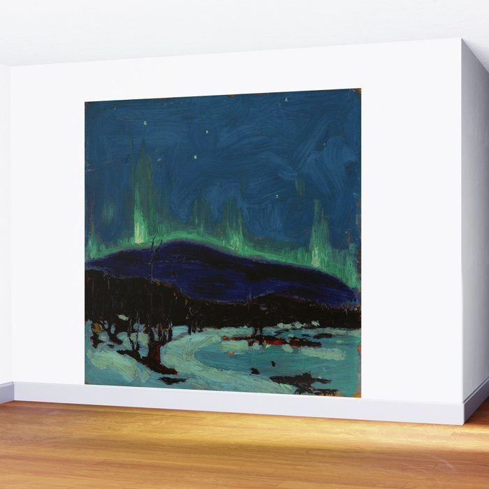 Tom Thomson Northern Lights Canadian Landscape Artist Wall Mural Gallery Image 2