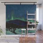 Tom Thomson Northern Lights Canadian Landscape Artist Wall Mural Gallery Image 1