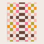 Checkerboard - Warm Colors Poster Gallery Image 4