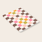 Checkerboard - Warm Colors Notebook Gallery Image 2