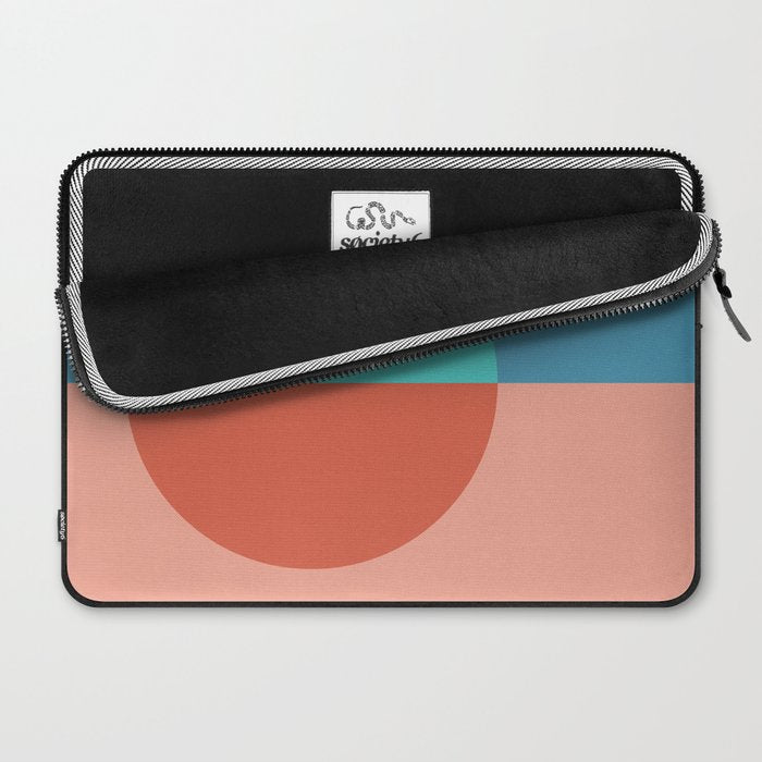 Color Block Abstract II Laptop Sleeve Gallery Image 2