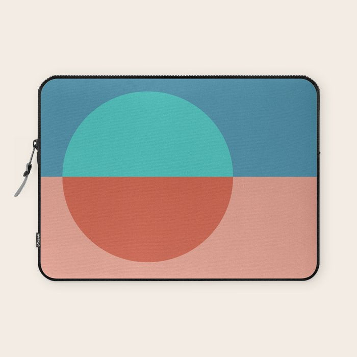 Color Block Abstract II Laptop Sleeve Gallery Image 1