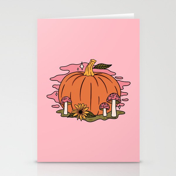 Fall Pumpkin Stationery Card Gallery Image 2