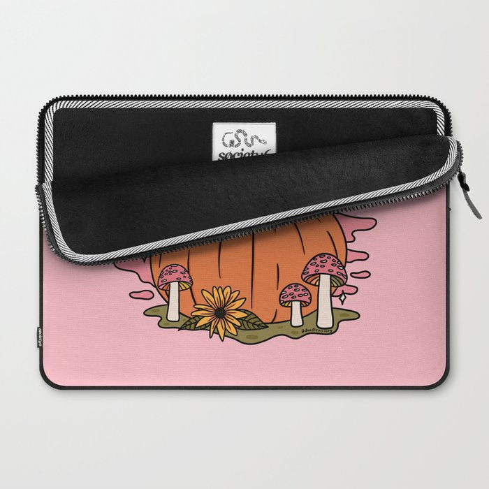 Fall Pumpkin Laptop Sleeve Gallery Image 2
