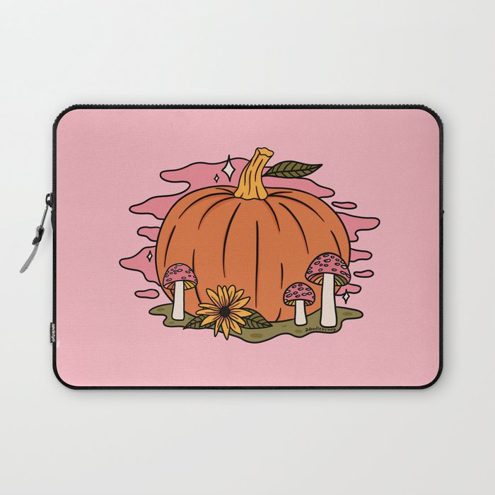 Fall Pumpkin Laptop Sleeve Gallery Image 1