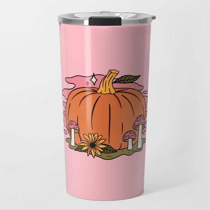 Fall Pumpkin Travel Mug Gallery Image 1