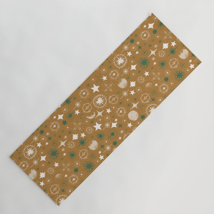 Stellar modern shapes A Yoga Mat Gallery Image 1