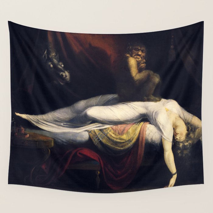Henry Fuseli The Nightmare Wall Tapestry Gallery Image 4