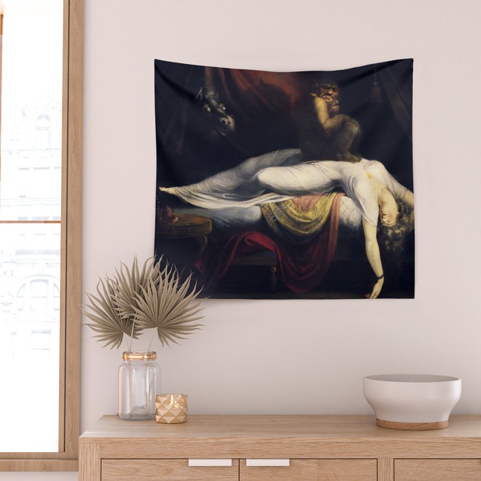 Henry Fuseli The Nightmare Wall Tapestry Gallery Image 2