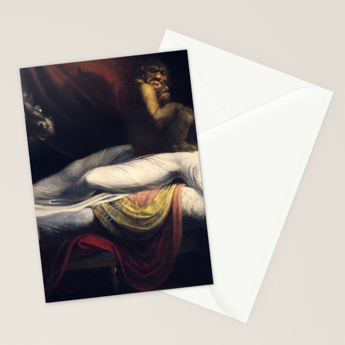 Henry Fuseli The Nightmare Stationery Card Gallery Image 2