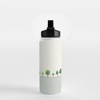 A Row Of Trees Water Bottle Gallery Image 2