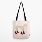 Dog on roller skates  Tote Bag Gallery Image 2