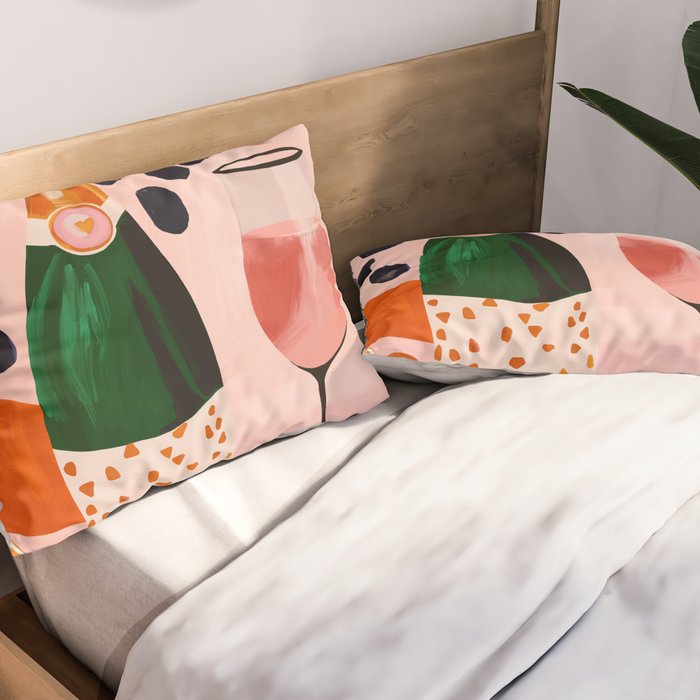 Let's Celebrate  Pillow Sham Gallery Image 2