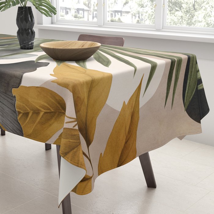 Abstract Tropical Art 17 Tablecloth Gallery Image 3