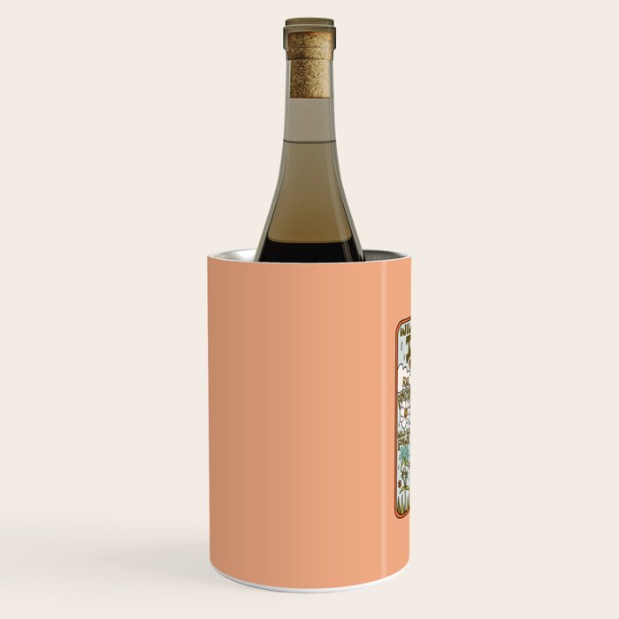 Iowa Wildflowers Wine Chiller Gallery Image 2