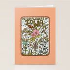 Iowa Wildflowers Stationery Card Gallery Image 2