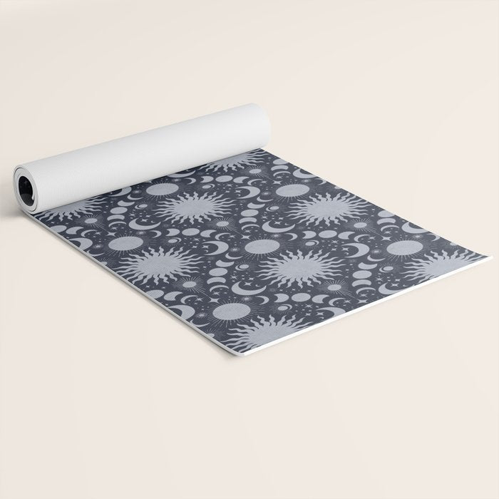 Tarot Celestial Indigo Yoga Mat Gallery Image 2