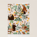 RED PANDAS IN WILD NATURE 10 Stationery Card Gallery Image 2