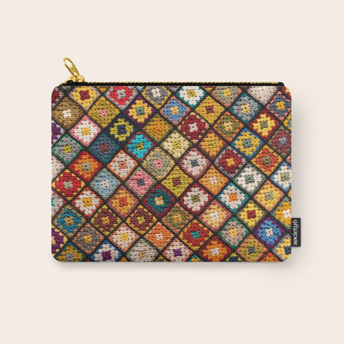 Granny square Carry All Pouch Gallery Image 1