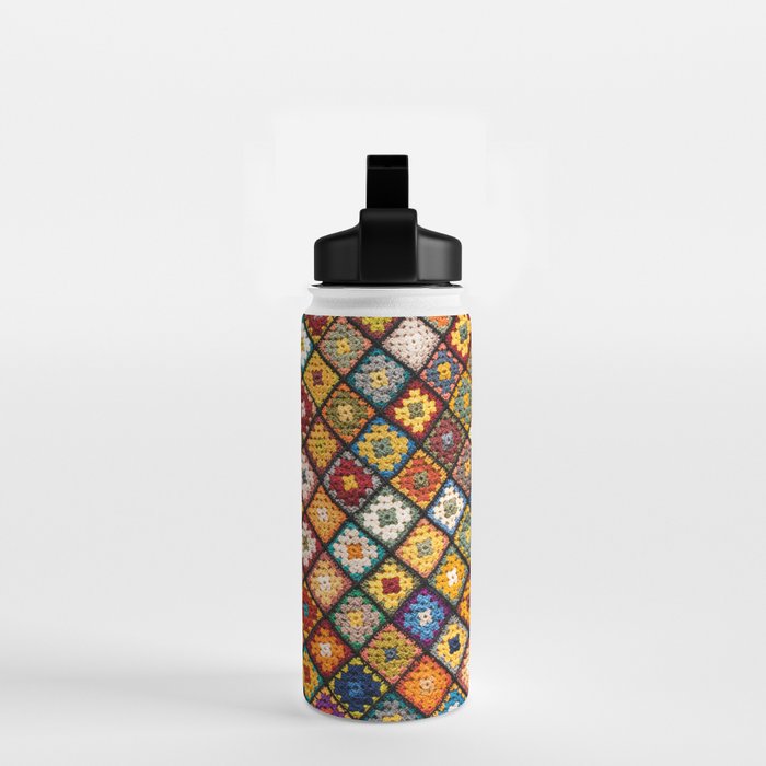 Granny square Water Bottle Gallery Image 2