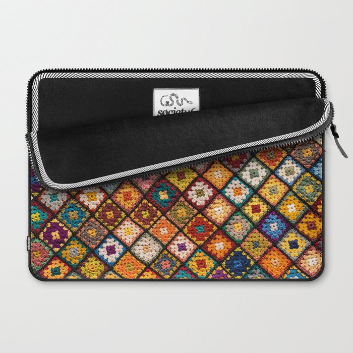 Granny square Laptop Sleeve Gallery Image 2