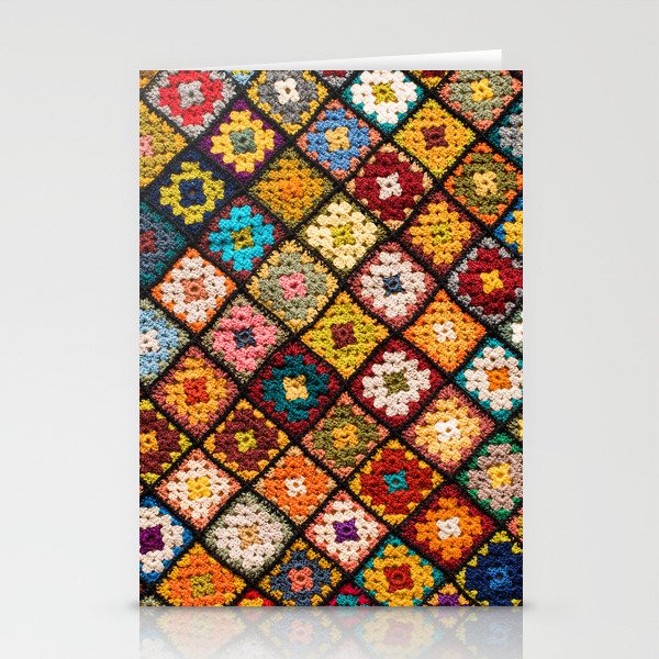 Granny square Stationery Card Gallery Image 2