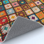 Granny square Rug Gallery Image 4