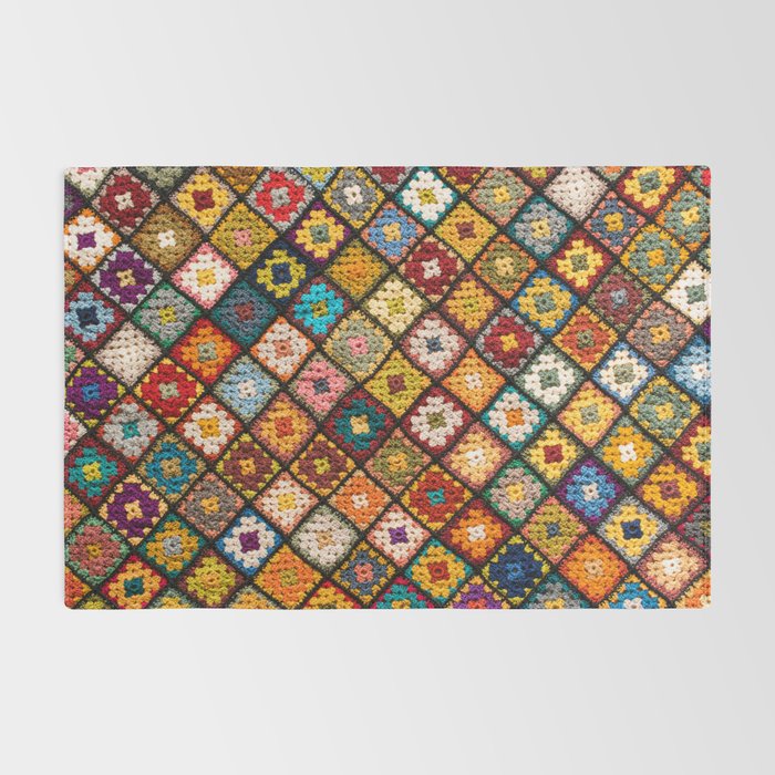Granny square Rug Gallery Image 2