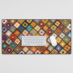 Granny square Desk Mat Gallery Image 1