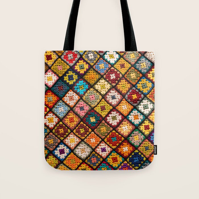 Granny square Tote Bag Gallery Image 1