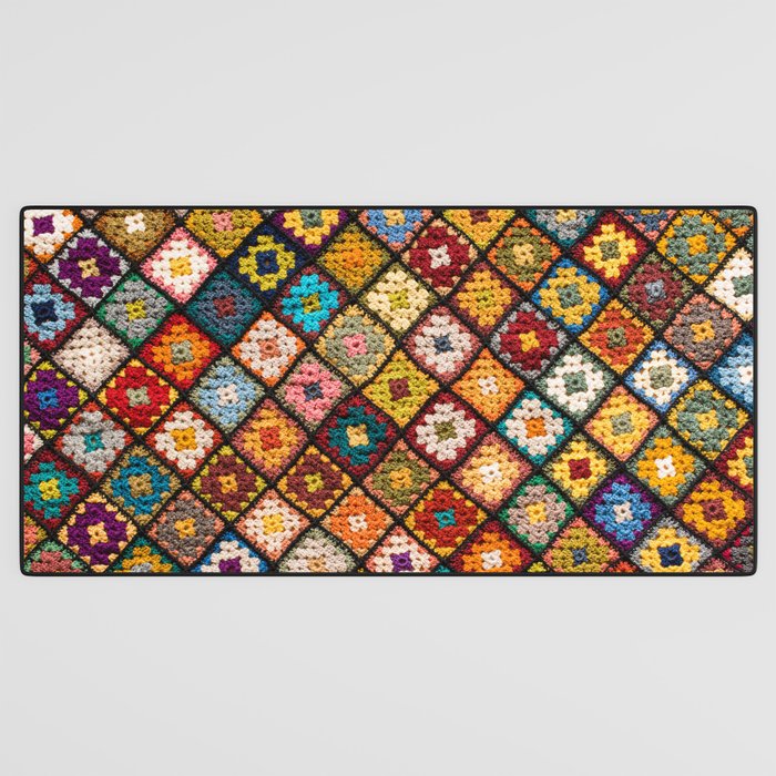 Granny square Desk Mat Gallery Image 3