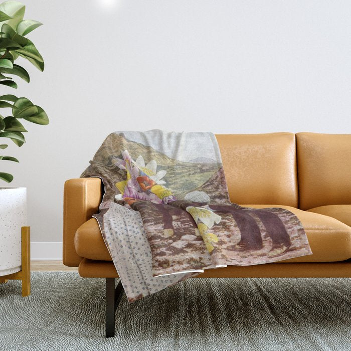 The Suitor Throw Blanket Gallery Image 1