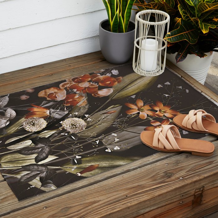 Night Garden Outdoor Rug Gallery Image 2