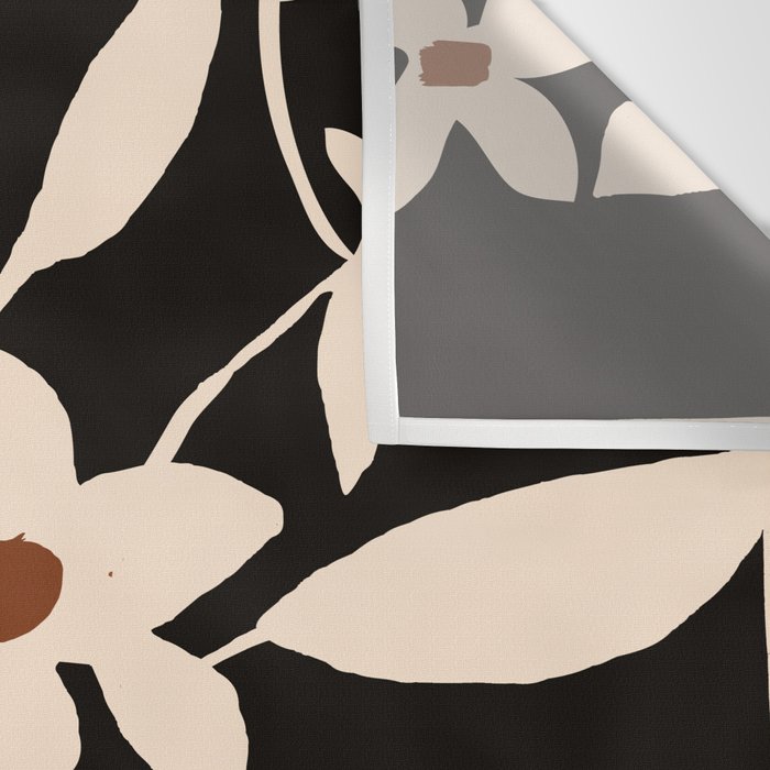 Abstract Minimal Flowers 29 Wall Tapestry Gallery Image 3