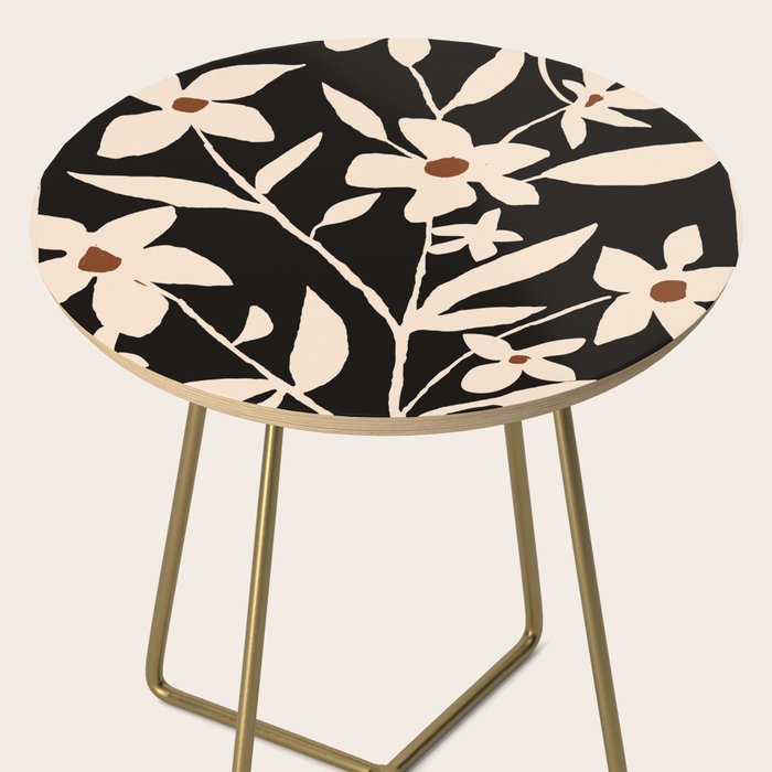 Abstract Minimal Flowers 29 Side Table Gallery Image 2