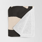Abstract Minimal Flowers 29 Throw Blanket Gallery Image 3