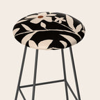 Abstract Minimal Flowers 29 Stool Gallery Image 2
