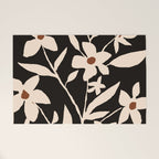 Abstract Minimal Flowers 29 Welcome Mat Gallery Image 1