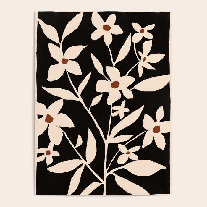Abstract Minimal Flowers 29 Poster Gallery Image 1